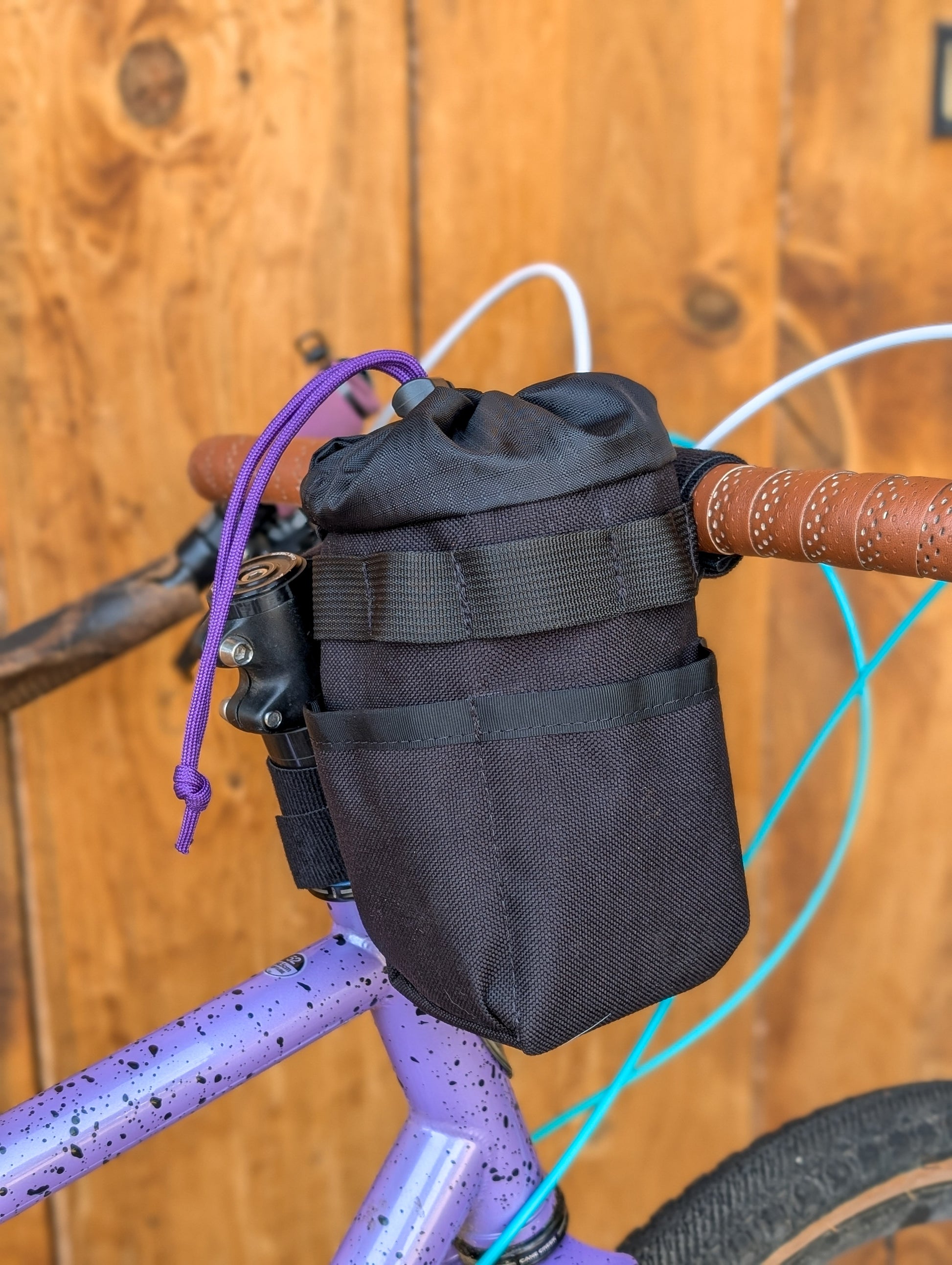 black dingo fahrradtasche Snack Kaddy – Blue Dingo Bagwerks